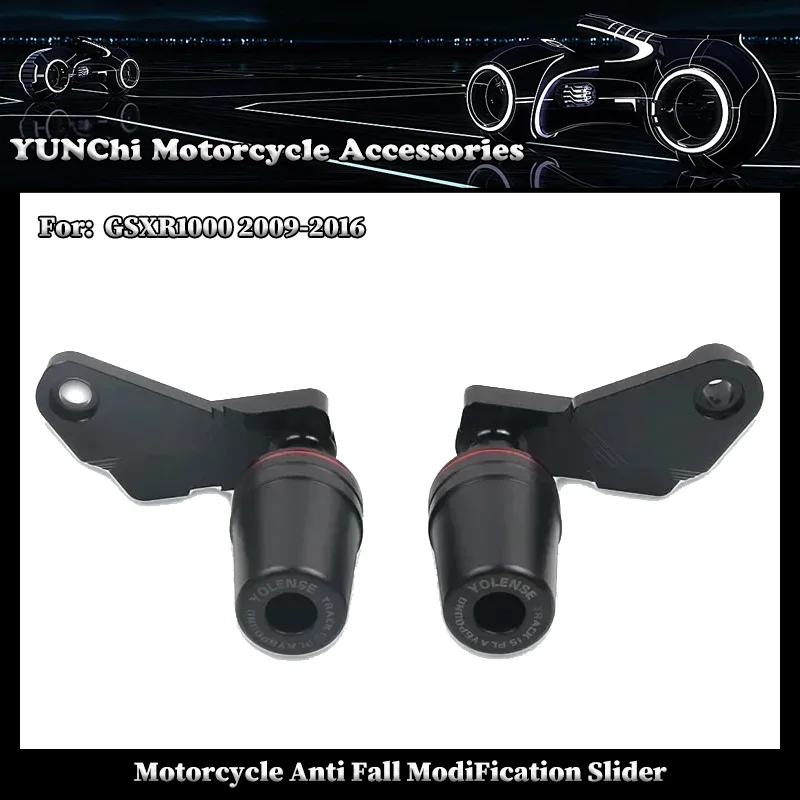 

Motorcycle Falling Protection Frame Slider Fairing Guard Crash Protector For SUZUKI GSXR1000 2009-2016