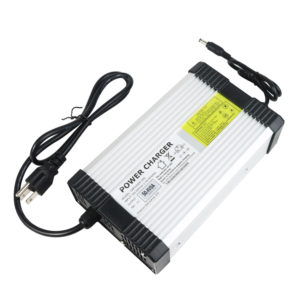 YZPOWER Electric Car Battery Charger 72V LiFePO4 Charger 24S 87.6V 4.5A Electric Burden Carrier Vehicles