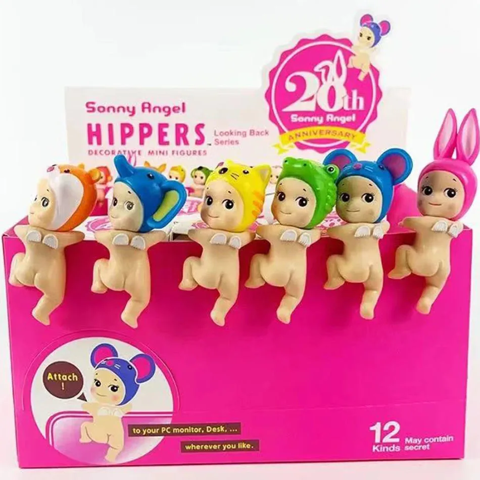 Sonny Angel Blind Box 20th Anniversary hippers looking back Anime Figures Ornaments Dolls Fans Children Gifts Random 1-12pcs