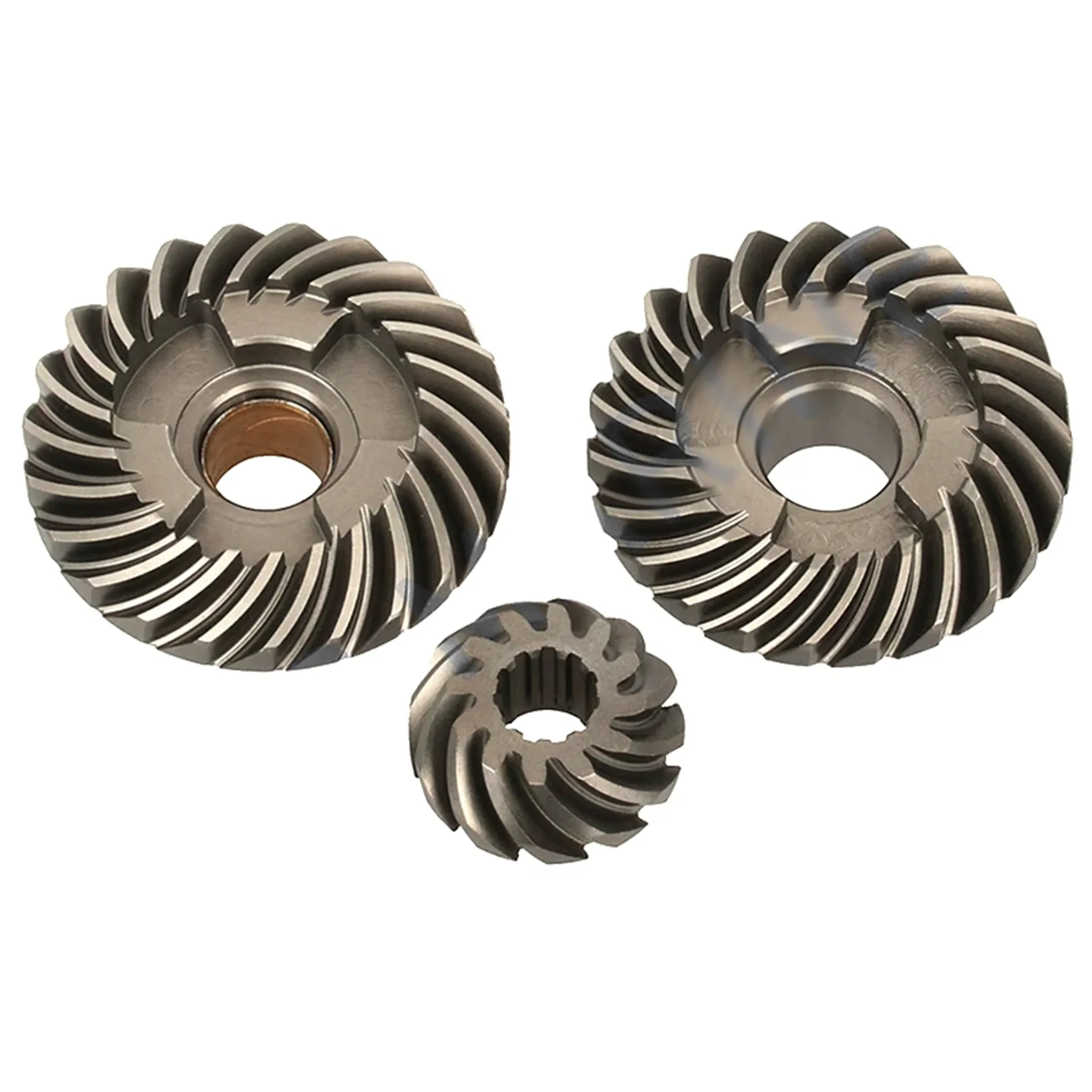 3PCS Outboard Engine Gear Set 57311-93901 Pinion & 57521-93902 Reverse & 57510-93902 Forward Gear for Suzuki 9.9HP 15HP