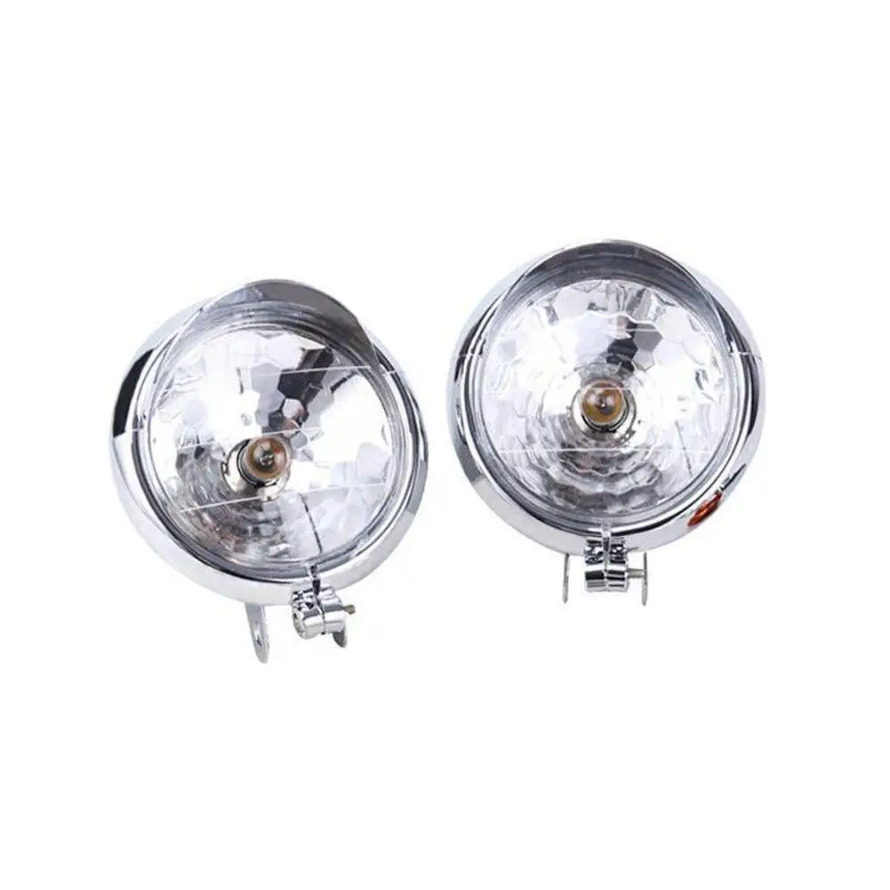 Motorcycle Headlight LED Two Sides Light Universal Motorbike Fog Lamp White Super Bright Motorcycle Accessories High-quality image 4