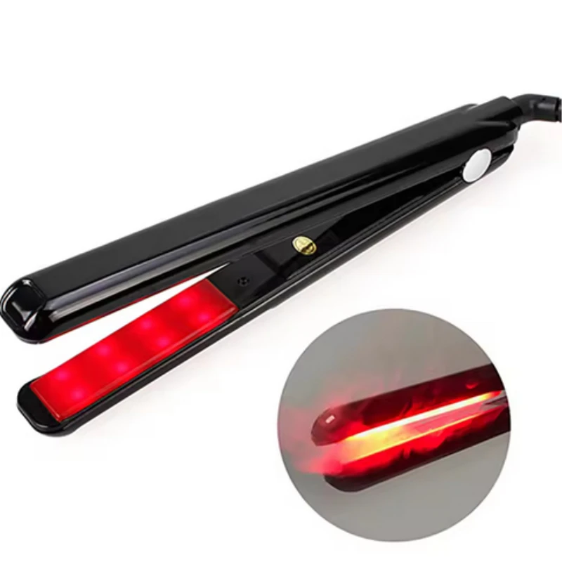 Hair Care Iron Infrared Ultrasonic Cold Keratin Treatment Argan Oil Smooth Hair Flat Irons Recover Damaged Tool Dual Voltage