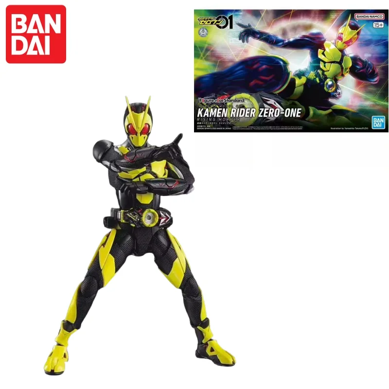 

Фигурка Bandai Rise Frs Kamen Rider 01 Zero-One High Leap, комплект начальной модели кузнечика, фигурка меха-воина, обучающая фигурка гаража