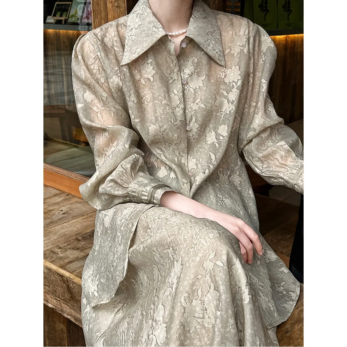 Women Clothing Set 2024 New Summer Autumn New Fashionable Shirt and Skirt Chinese Style Long Sleeve Casual Women Two-piece Set