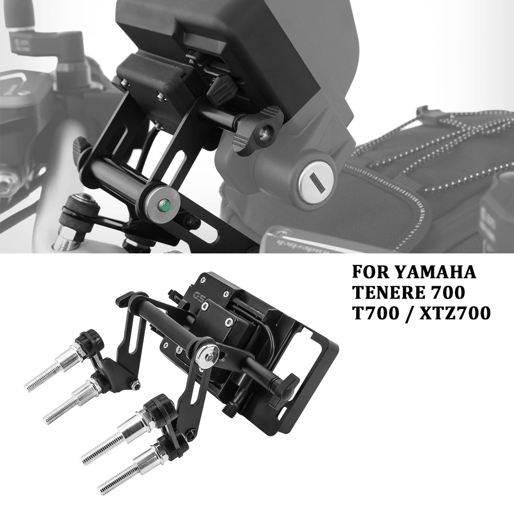 

Motorcycle Adjustable Extend Stand Holder Mobile Phone GPS Navigation Bracket XT700Z For YAMAHA Tenere 700 T7 T700 XT 700 Z