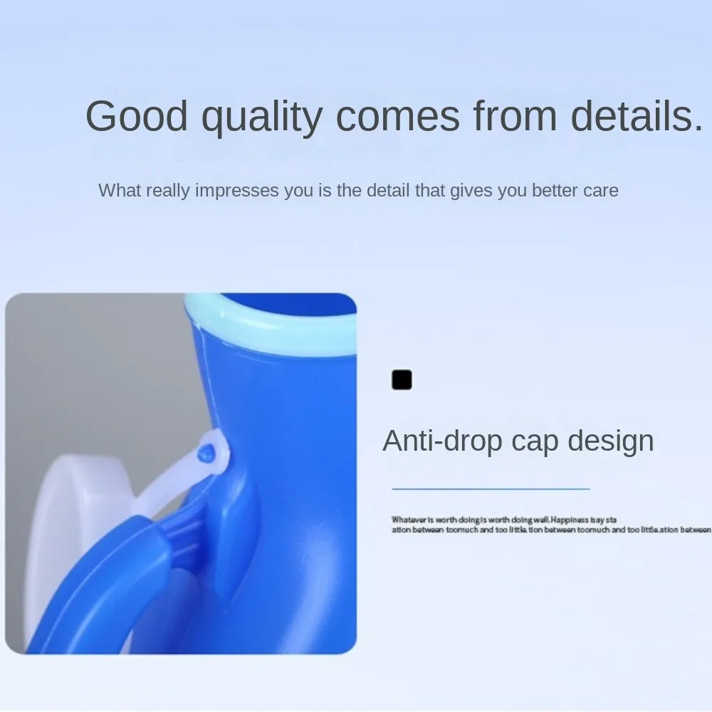 Elderly with Lid Men's Urinal Large Capacity Plastic Night Pot Thick Toilet Supply Journey