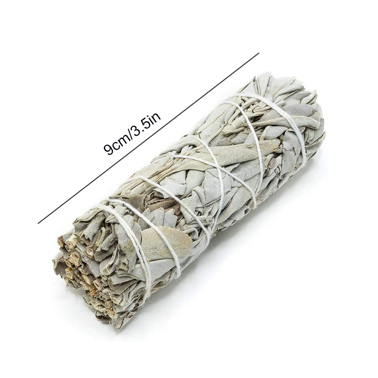 White Sage Bundles | Hand-Tied Sage Leaf Sticks | Sustainably Grown Sage Bundles for Home Cleansing,