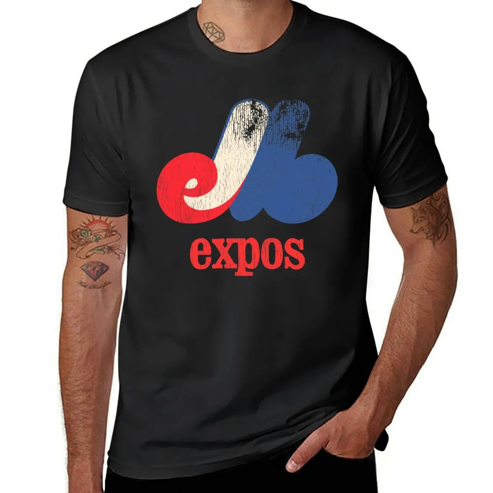 Montreal Expos T-Shirt Blouse sweat customs design your own mens t shirt graphic