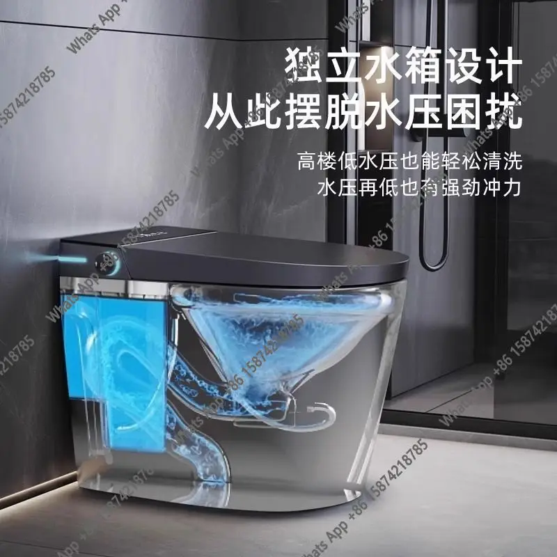 Germany 58CM small apartment gun gray smart toilet automatic integrated household electric toilet
