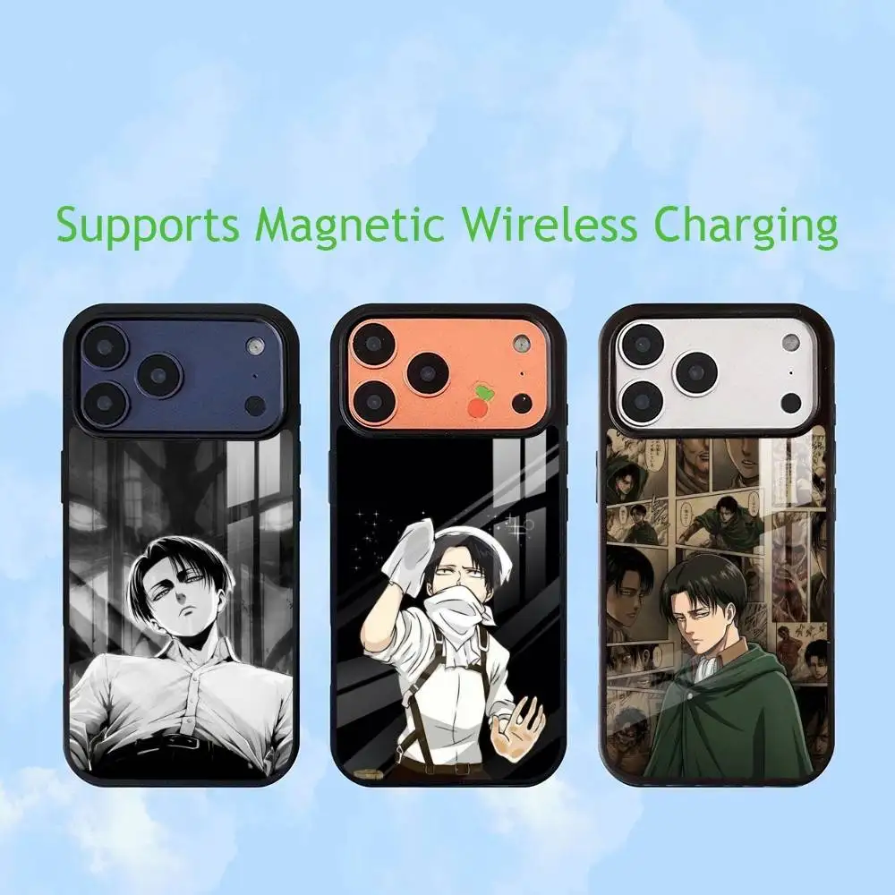 capa-de-telefone-attack-on-titan-levi-ackerman-para-iphone-17-16-15-14-13-12-11-plus-pro-suporta-carregamento-magnetico-sem-fio