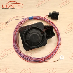 LHSYJ Auto Car Security Alarm Siren Speaker Horn With Cable Harness For VW Golf 7 MK7 MQB Passat B8 Tiguan 5Q0951605A 5Q0951605