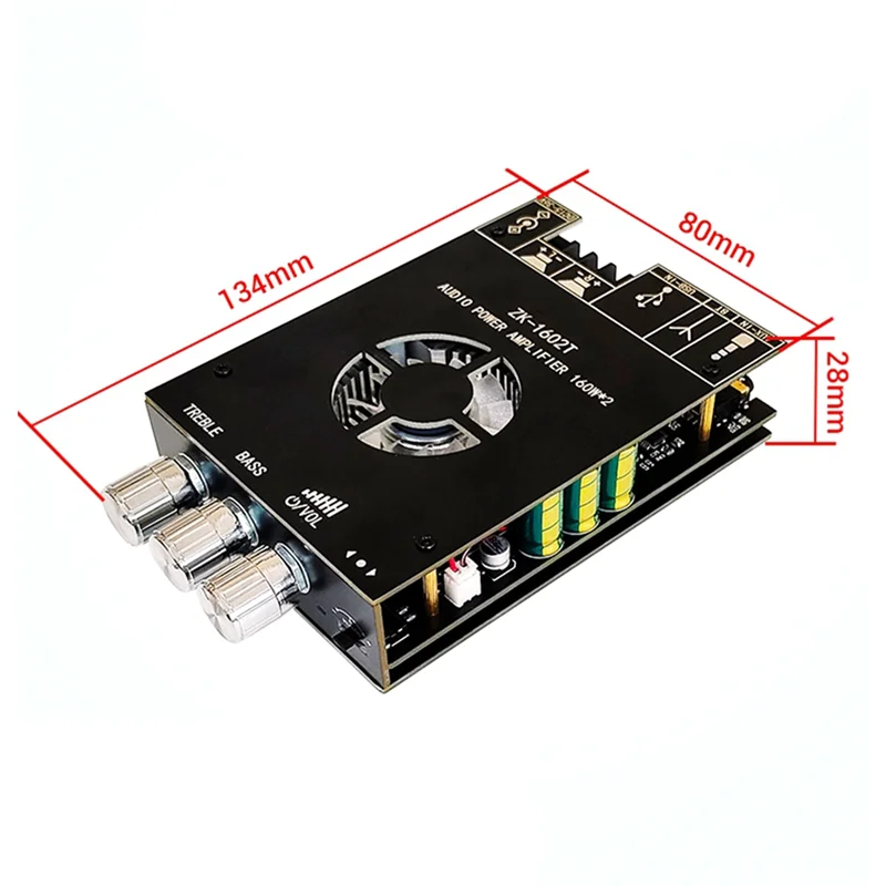 Hifi مضخم الصوت الصوت أمبير 2.0 قناة ستيريو أمبير وحدة DIY بها بنفسك مكبرات الصوت تعديل مكبر للصوت مجلس DC15-36V
