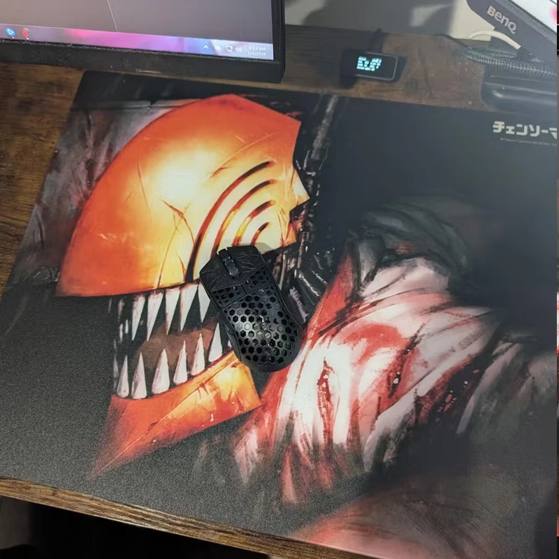 Japan Anime Glass Mouse Pad C-Chainsaw Man Collection Lunar High