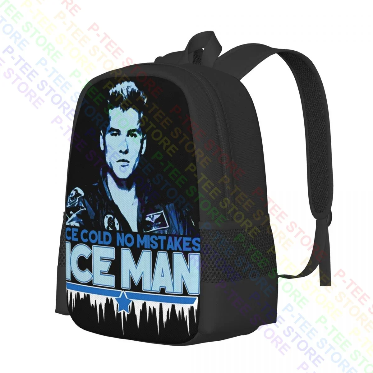 Top Gun Ice Man 80'S Movie Val KilmerBackpack Large Capacity Backpack Bags For Travel