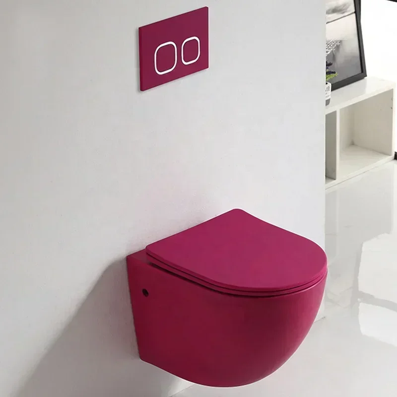 

Red Bathroom Colored Grooming Bathroom Toilet Closets Camping Hot sales