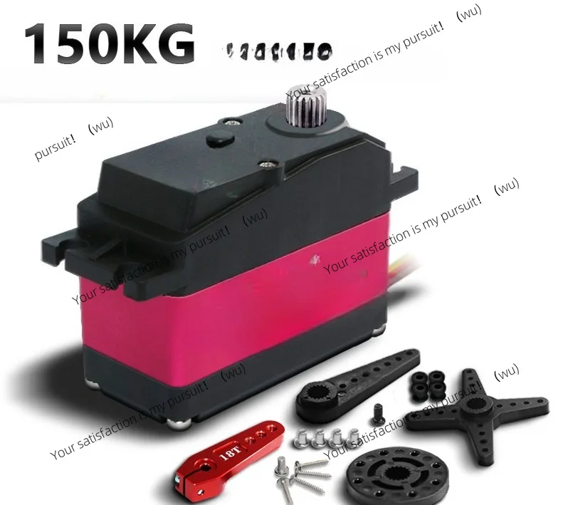 For RC Car Robotic Arm Robot DIY Parts 150KG High Torque Metal Waterproof Digital Servo 12V Servo Motor