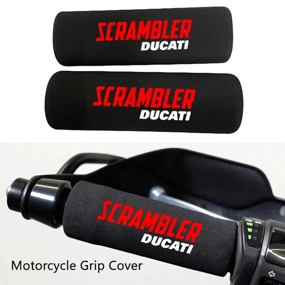 Sponge Grip for Ducati Hypermotard 950 Motorcycle Handlebar Grips Anti Vibration for Hypermotard 950 SP/ 950RVE 2023 Accessories