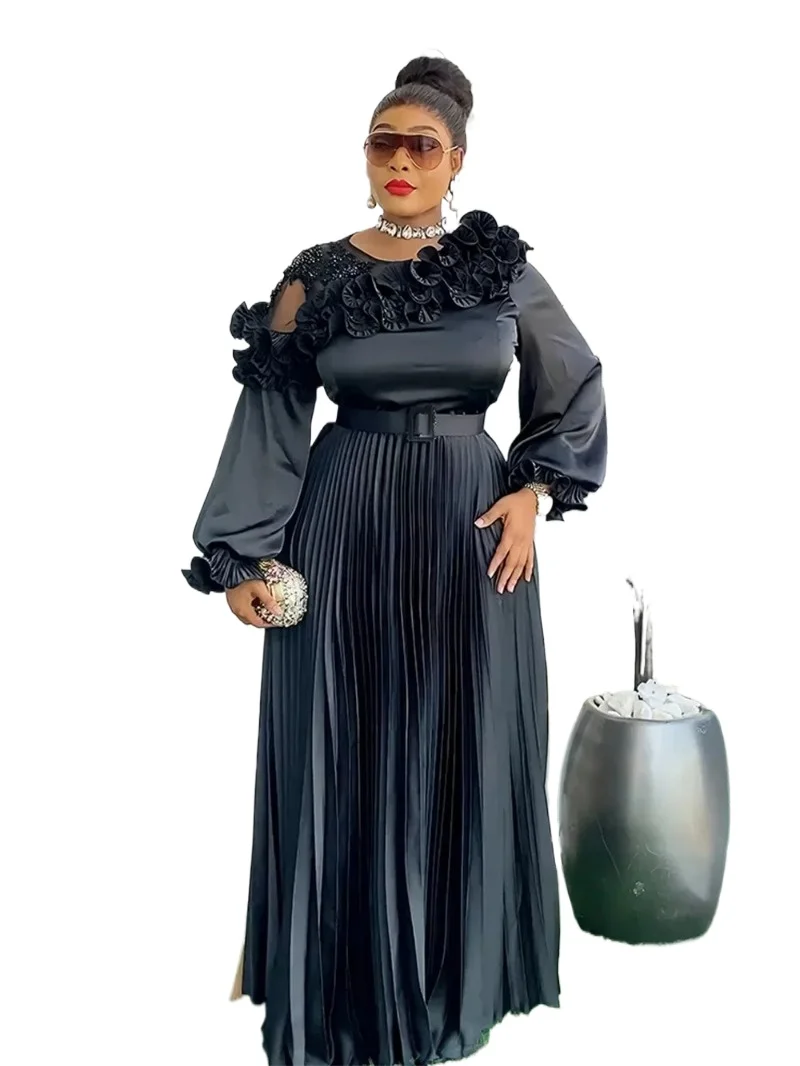 

Africa Clothing Elegant African Dresses for Women 2026 Spring Plus Size Wedding Party Long Dress Dashiki Ankara Outfits Robe