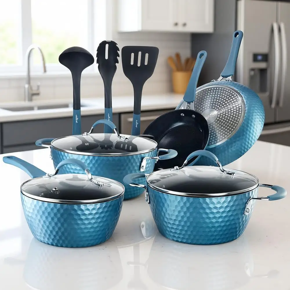 11 Pc Pots And Pans…