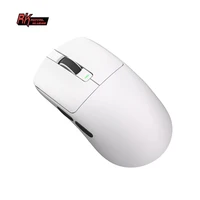Ratón para juegos RK ROYAL KLUDGE M3 PAW3950 47G ligero 26000dpi 8000Hz ratón inalámbrico Bluetooth trimodal ergonómico para ordenador