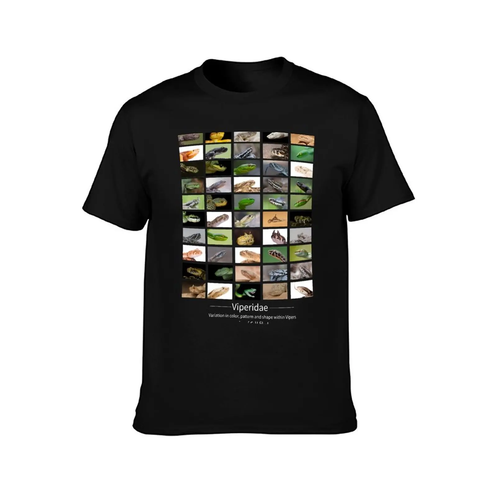 Variation of Vipers v2 - transparent background, white text T-Shirt Fashion Simple Casual Tee Shirt T-Shirt