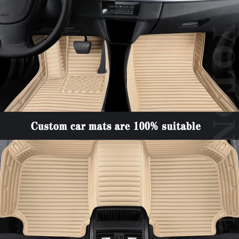 

YOTONWAN Luxury 7D Custom Car Floor Mat For Citroen All Models C4-Aircross C4-PICASSO C6 C5 C4 C2 C-Elysee C-Triomphe Auto Parts