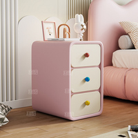 Cabinets Organizer Nightstand Bedroom Living Room Drawers Luxury Storage Bedside Table Decor Mesa De Noche Trendy Furniture