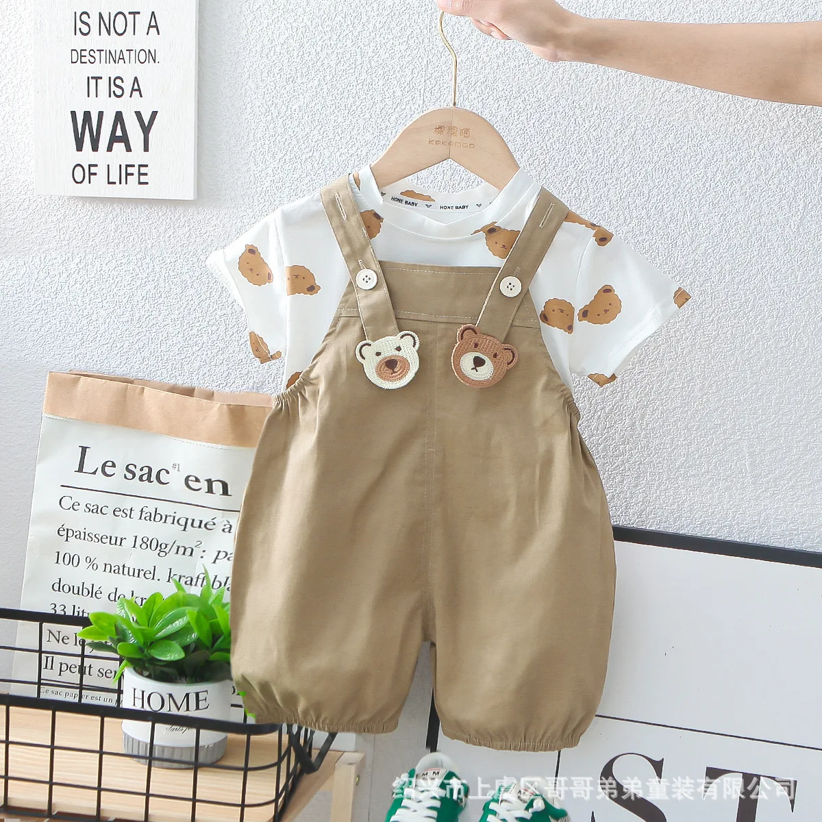 Brother sister Clothes Child Baby Boy Girl Cartoon T-Shirt Bib Shorts Overalls Jumpsuit 2pcs/sets Summer Casual Tracksuit 0-4Yrs