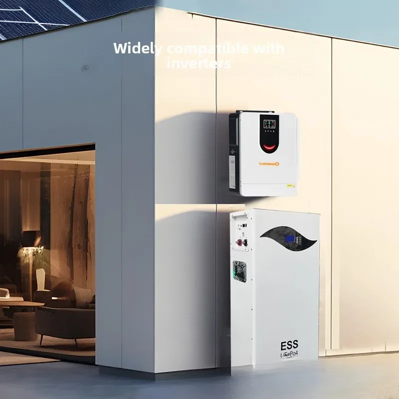 Mobile Solar Photovoltaic Energy Storage 51.2V 300AH   Large-capacity Power Supply Stall for Household Use