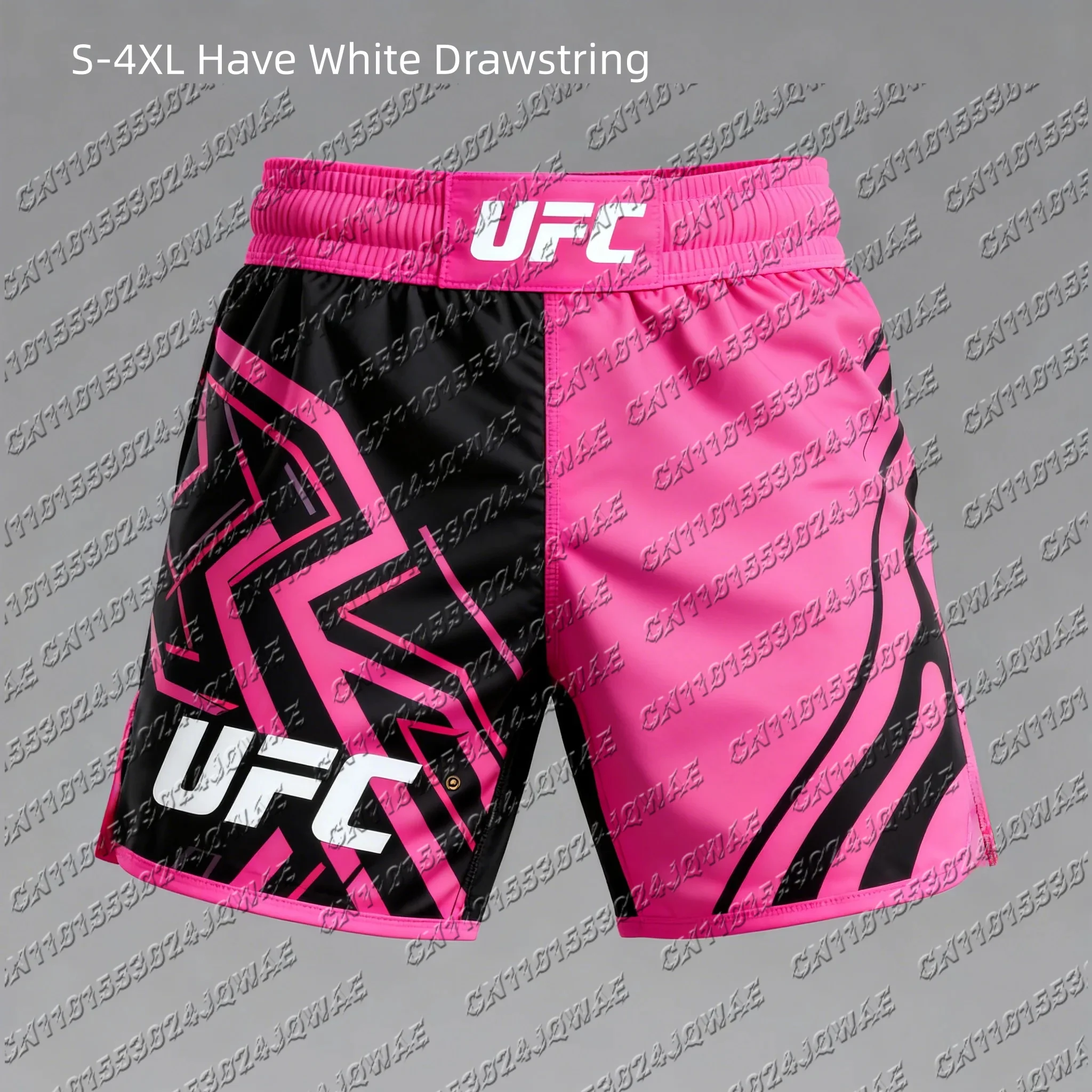 2026 جديد UFC الملاكمة القتال السراويل الرجال النساء تنفس التجفيف السريع المتضخم التدريب السراويل الشارع موضة كول الرياضة السراويل #3