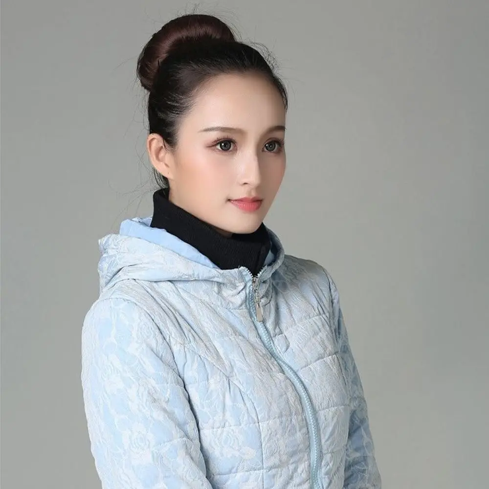 ผ้าพันคอคอที่ถอดออกได้ลงเสื้อปลอมล้างทําความสะอาดได้ Anti-สิ่งสกปรกซี่โครงปลอมที่ถอดออกได้ปลอม Unisex