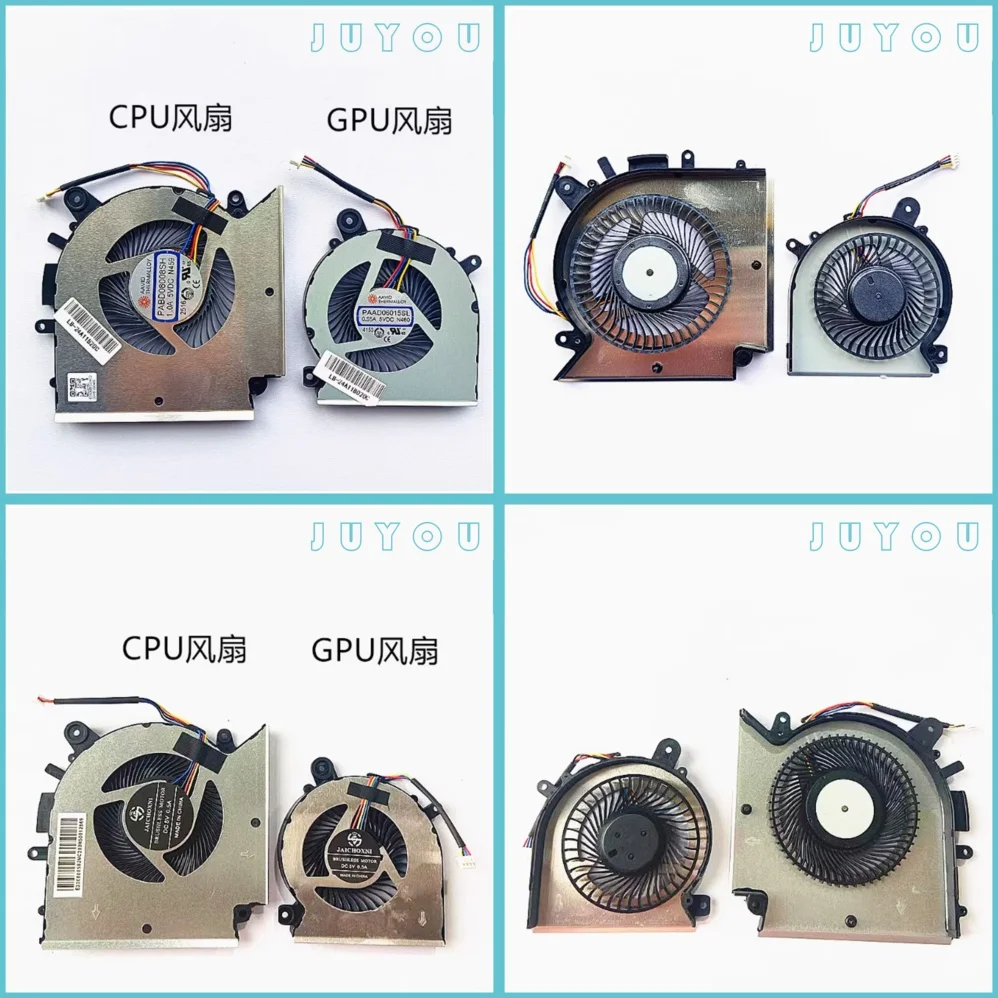Replacement Cooling Fan for MSI GF66 GL66 MS-1581 N459 N460 Laptop Fans High Performance Quiet CPU Cooling Fan for Gaming