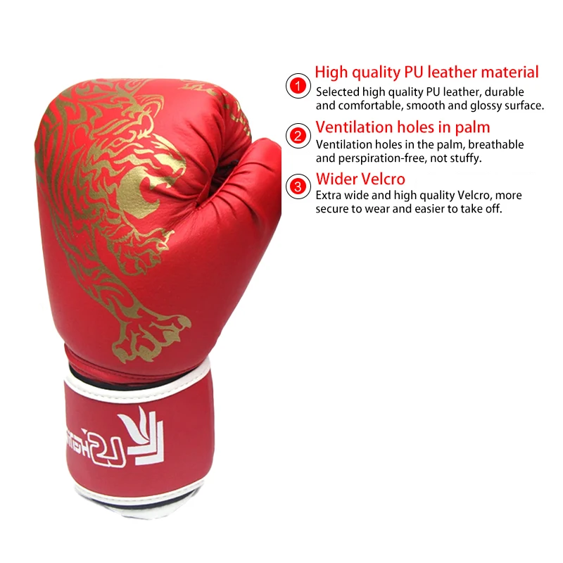 Boxing Gloves - Taekwondo, Karate, Muay Thai Training, Durable Bag for Protection During Workouts