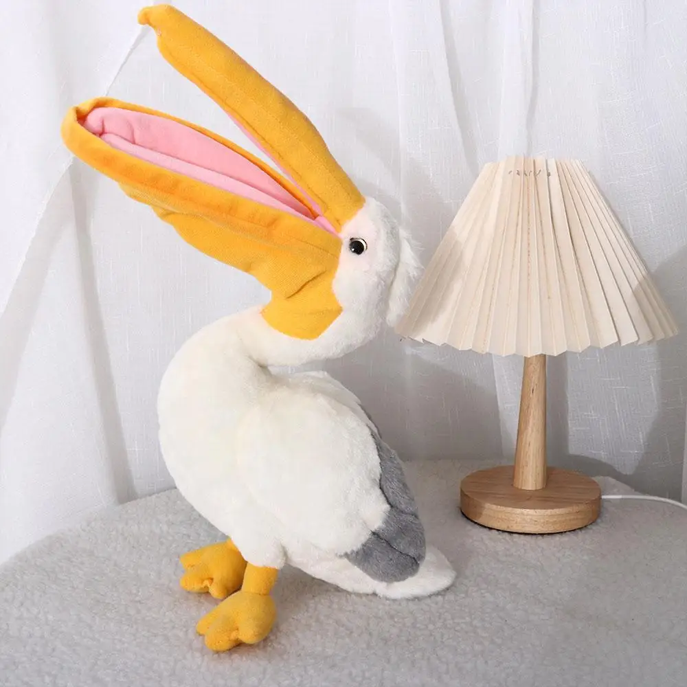 

Birthday Simulation Bird Big Mouth Lifelike Soft Pelican Stuffed Toys Stuffed Animal Plush Animals Pelican Plush Toys
