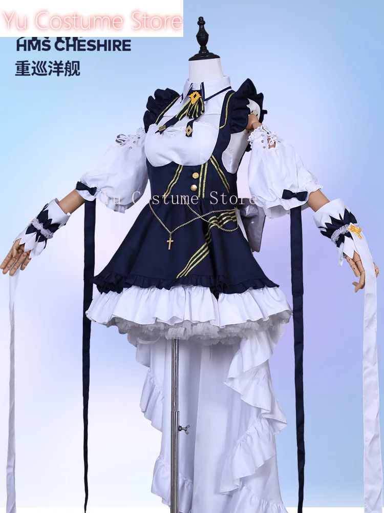 Yu CostumeAzur Lane Cheshire Cat Cat Maid Dress Cosplay Costume Cos Game Anime Party Uniform Hallowen Play Role Clothes Clothing