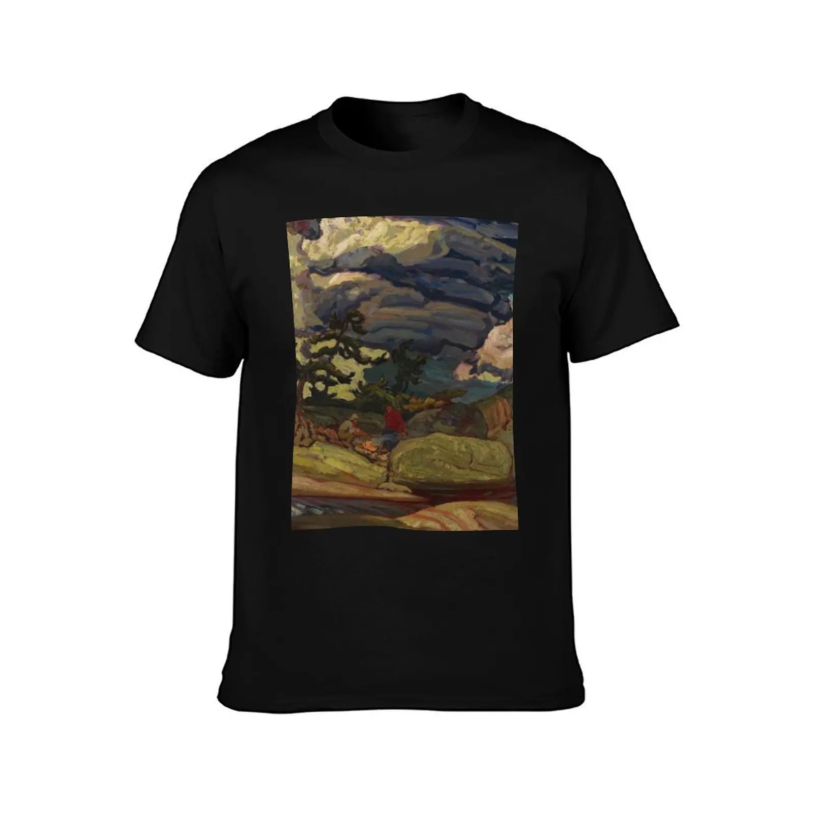 James Edward Hervey Macdonald - The Elements1916 T-Shirt man t shirts high quality luxury brand T-Shirt