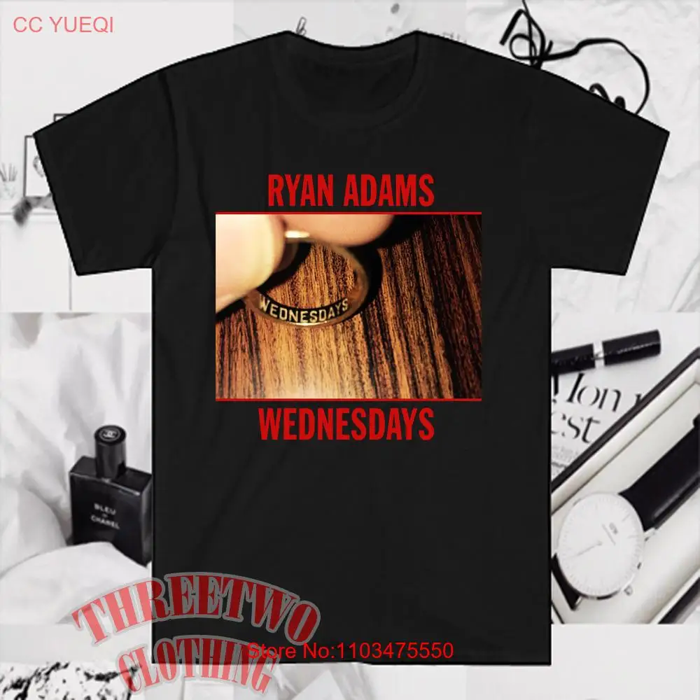 Мужская черная футболка с рианом Адамс по средам, размер от S до 5XL
