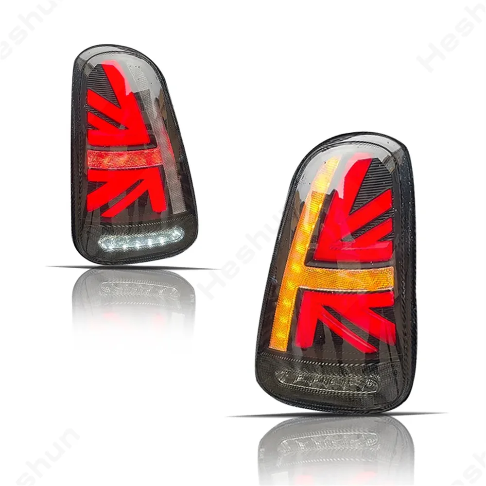 

2 Pieces Taillights For BMW Mini Cooper Convertible R50 R53 R52 2001 2002 2003 -2008 LED Taillamp Rearview Tail Light Rear Lamp