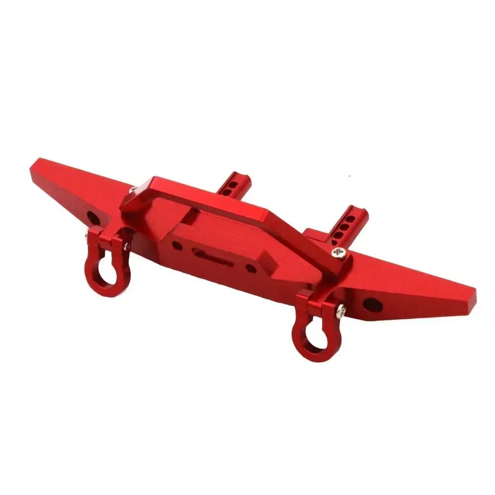 

MN128 MN 128 Metal Front and Rear Bumper with Tow Hook 1/10 RC Crawler Car Upgrade Parts Accessories