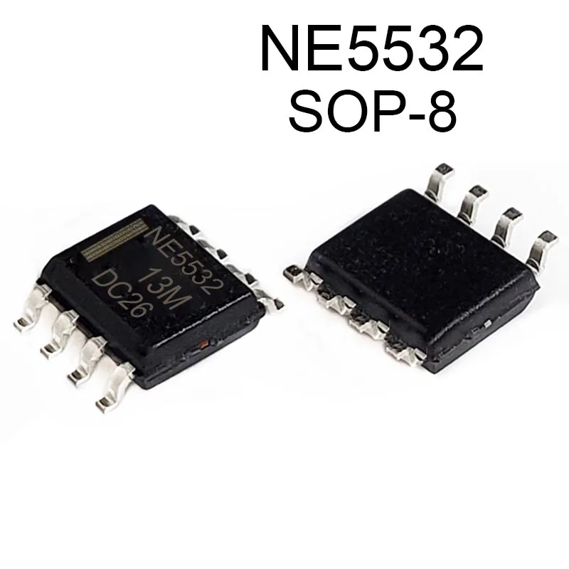 10PCS NE5532DR SOP8 NE5532 SOP N5532 5532DR SOP-8 SMD IC