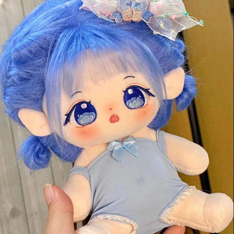 

Cute 20cm Cotton Dolls Without Attributes Klein Fried Girls with Skeleton Star Dolls Kawaii Plush Doll Birthday Gift