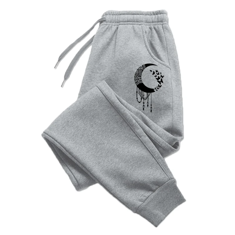 New Personality Printed Sweatpants for Women Comfort Soft Long Pants Casual Jogger Trousers Womens Sports Fitness Jogging Pants