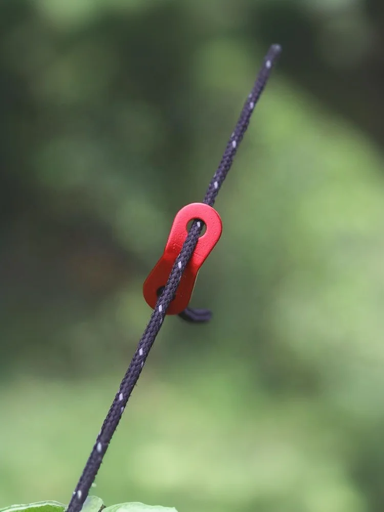 10 Stück Camping-Zeltseilhalter Zeltwindschnur-Schnalle Zeltzubehör Seilspanner-Stopper-Schnalle ﻿ Seilspanner〔CC33〕 – Detail 11
