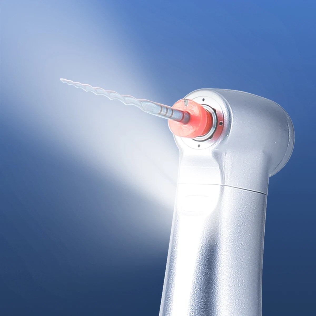 Azdent Dental 4:1/ 8:1/16:1 LED Low Speed Handpiece Fiber Optic Quattro Spray Contra Angle Push Putton Endo Prophy Tools Dentist - Image 4