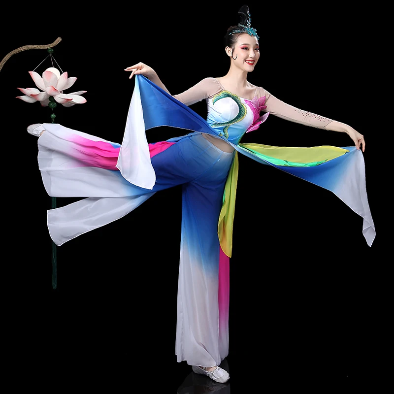 chinese folk dance costume for women classic dance performance festival clothing carnival cosplay new year dance