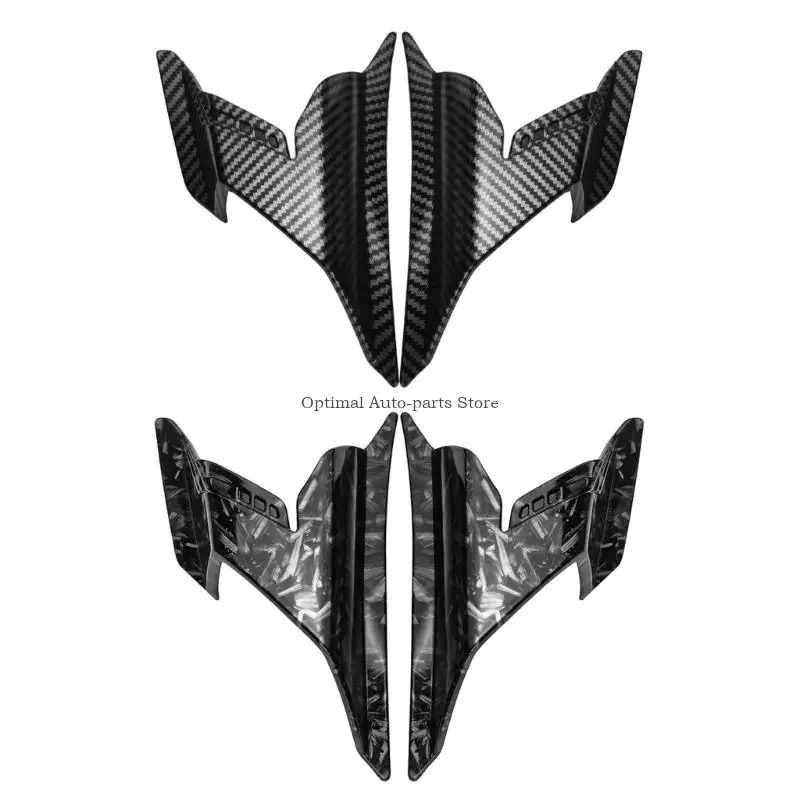 ABS Winglets Motorcycle Fairing Accessory Windshield Lower Wing Cover Protectors for Motorbike for ADV160 2022-2023