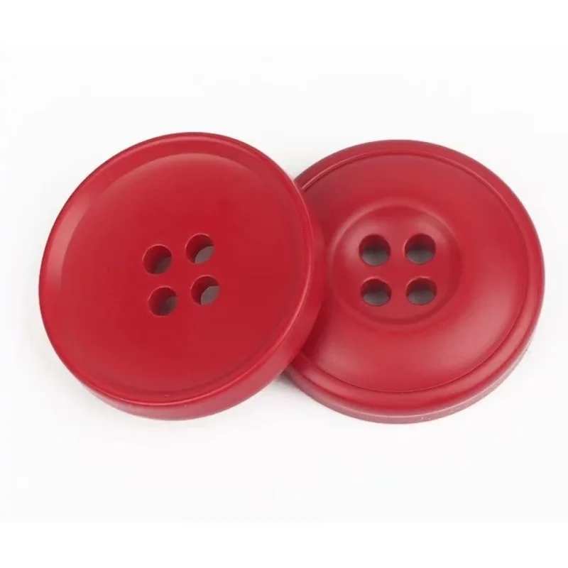 6pcs 15-25mm rond boutons en résine pour le travail manuel bricolage Scrapbooking artisanat couture accessoires vêtements vêtement pull manteau fournitures