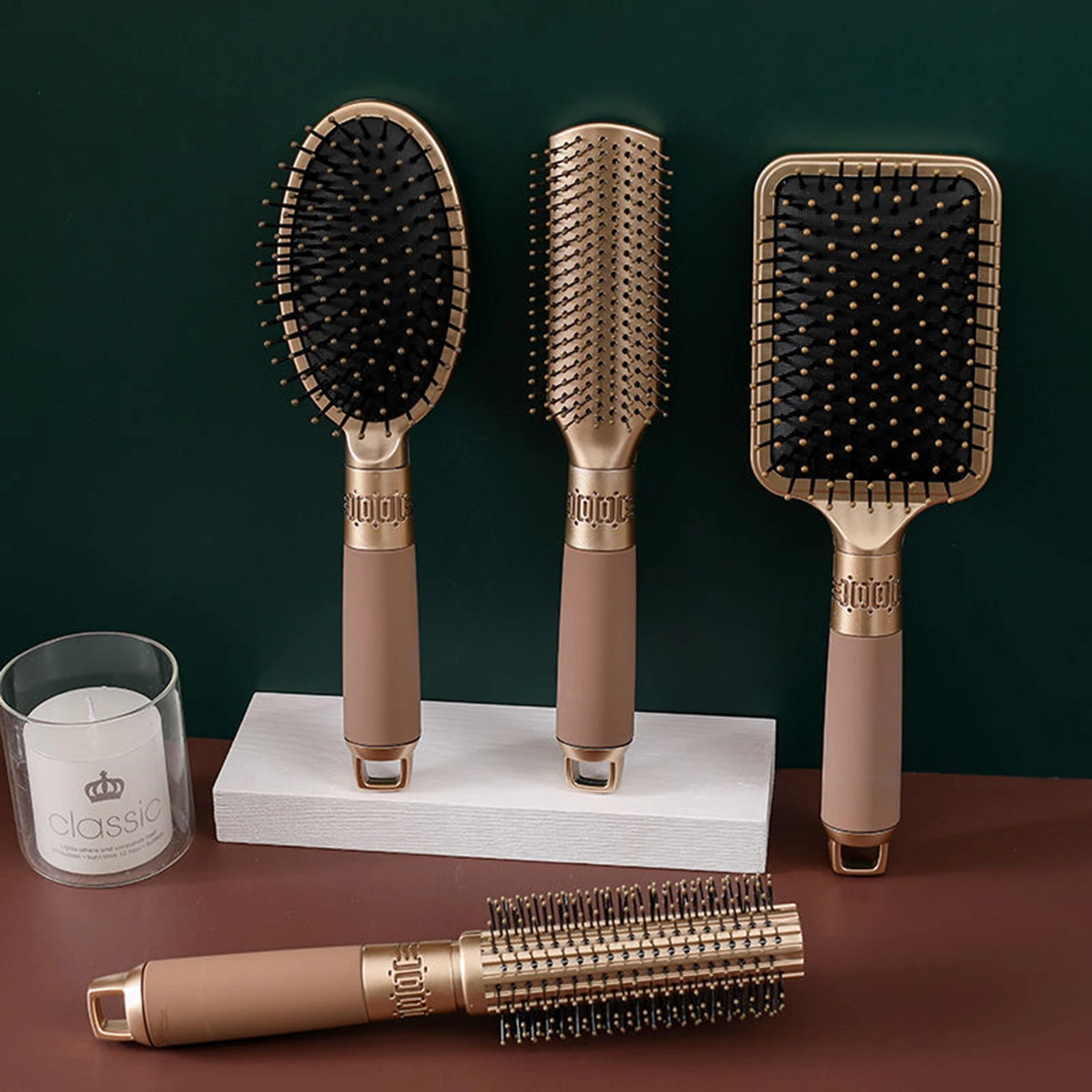 

3pcs Air Cushion Comb Set For Men And Women Barber Shop Hairdressing Soothing Massage Combs Household Anti Knot Tying Hair Combs