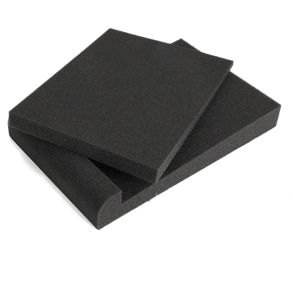 Isolation Shockproof Acoustic Foam Pads 2pcs/set Enhance Audio Quality with High Density Acoustic Foam Pads Set of 4