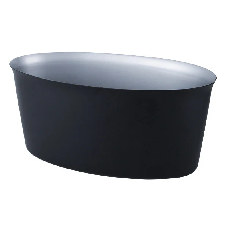 Large Oval Ice Bucket Outdoor Gathering Large Capacity Chilled Basin E-commerce Wine Cocktail